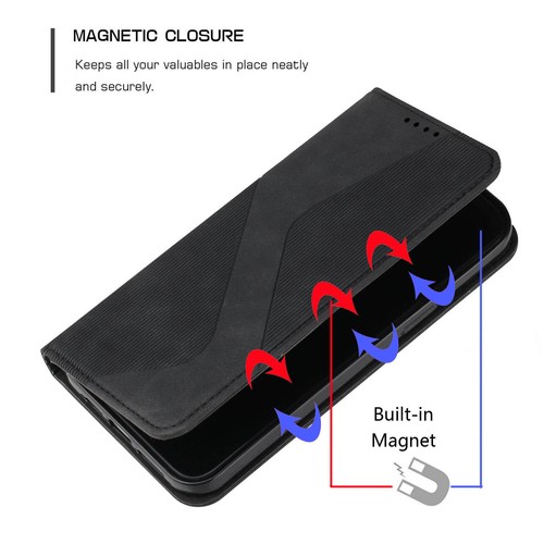 For Samsung S25 S24 S23 S22 S21 10 FE Ultra Plus Leather Case Wallet Flip Cover - Picture 8 of 54