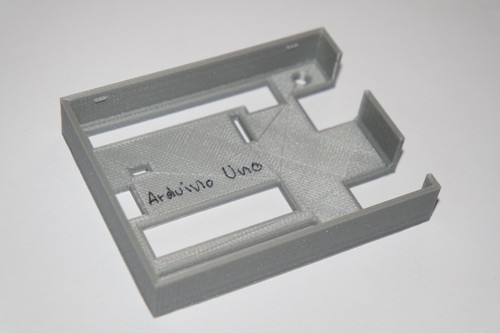 Case / Gehäuse grau silbergrau für Arduino UNO R3 - Bild 5 von 6