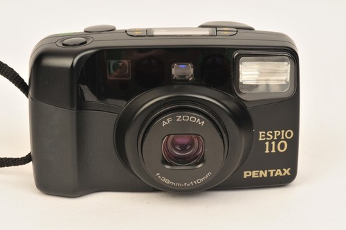 Pentax Espio 110 Compact 35mm Full Function Film Camera with Box & Manual - Picture 2 of 9