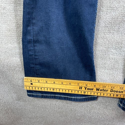 BKE Payton Jean Women 38L 40X32 Blue Bootcut Metallic Stitching Rockabilly - Picture 10 of 19