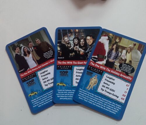 Top Trumps Friends 30 Top Moments All 33 Cards Excellent Condition - Picture 10 of 11