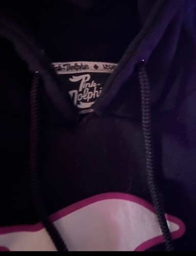 EXTREMELY RARE - limited Edition - Original Pink dolphin Hoodie Sz. M - Picture 2 of 3