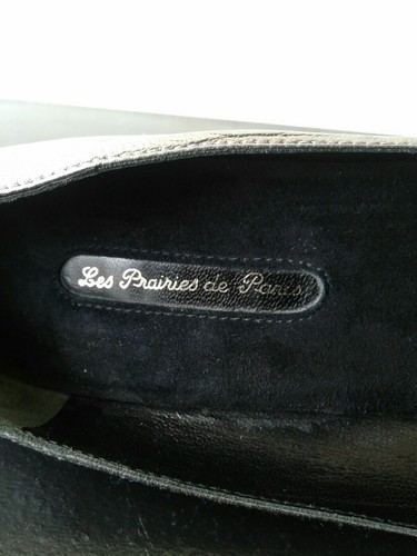 Les Prairies de Paris Size 38EUR/8US Silver Pump Heels - Picture 6 of 8