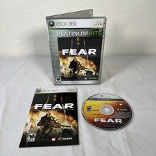 F.E.A.R: First Encounter Assault Recon (Xbox 360) CIB w/Manual Working