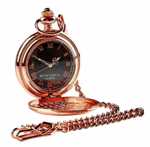 Reloj de Bolsillo Dorado REGALO DE LA FUERZA POLICIAL HAMPER ESPOSAS Gemelos - Imagen 4 de 6