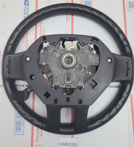 OEM 2009-2012 DODGE RAM 1500 BLACK STEERING WHEEL 2500 3500 W/ CRUISE 1EF401DVAG - Picture 23 of 24