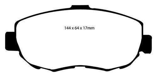 EBC Front Brake Kit Discs & Pads for Lexus IS300 3.0 2001-2005 - Picture 2 of 2
