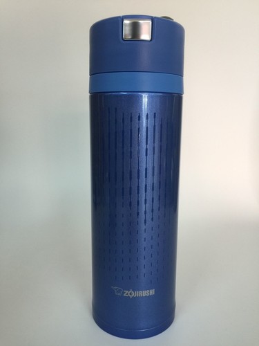 Zojirushi SM-XC48-AL Stainless Steel Quick Open Vacuum Bottle 480ml - Blue - Picture 2 of 3