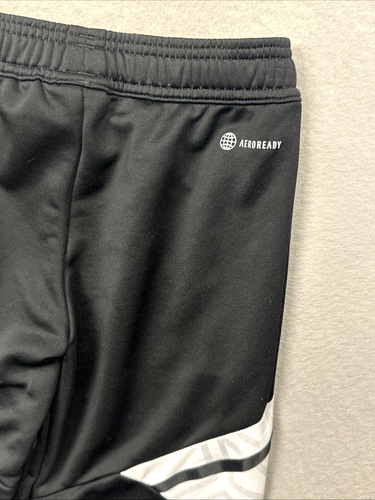 Adidas Condivo 22 Soccer Running Training Pants Kids Size M 11-12Y Black White - Picture 9 of 16