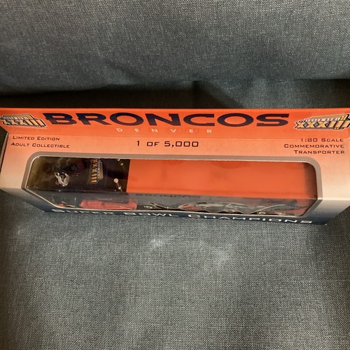 1999 DENVER BRONCOS SUPER BOWL XXX1II CHAMPIONS/FORD AEROMAX TRAILER/WHITE ROSE. - Picture 4 of 5