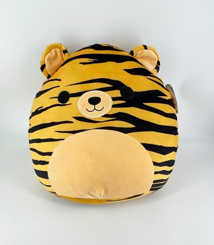 NWT Large Squishmallow "Tina" The Tiger 16" Plush Pillow Official Kellytoy Stuff - Picture 1 of 5
