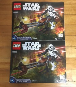 LEGO 75532 Star Wars Episode 4-5-6 - Scout Trooper & Speeder Bike