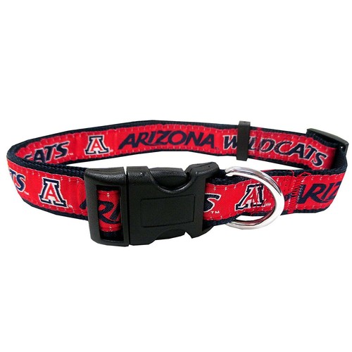 College Arizona Wildcats Pet Collar, 3 Sizes Available, Sports Fan Dog Collar