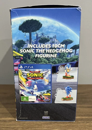 Team Sonic Racing Collectors Edition Sony PS4 Game & Totaku Figure (sealed) SEGA - Picture 4 of 14