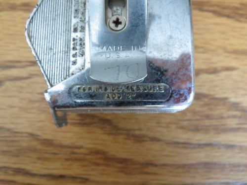 Vintage Stanley Brick Mason MA10Y Maßband 10 Fuß mit Gürtelclip - Bild 3 von 7