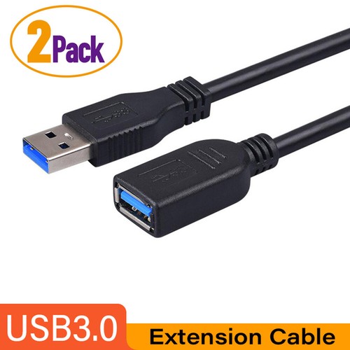 USB 3.0 Verlängerungskabel Kurze Super Speed USB 2.0Hub Typ A Stecker auf Buchse - Bild 1 von 9