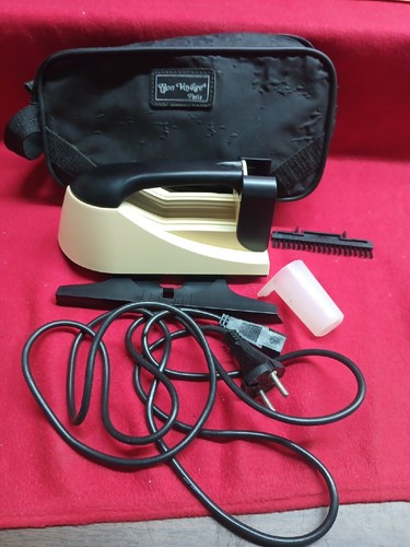 Mini vaporizador portátil vintage Paris Travel Tourist I6A-250V hecho en Francia  - Imagen 2 de 10