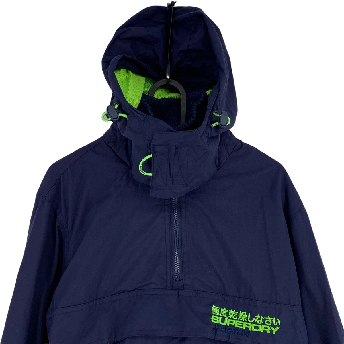 SUPERDRY Professional The Windcagoule Navy Blue Hooded Anorak