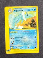 2003 Skyridge Vaporeon 33/144 Rare Pokémon Card Game TCG 