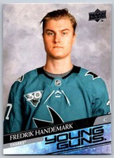 2020-21 Upper Deck #711 Fredrik Handemark Young Guns RC (ref 169881)