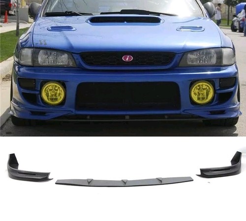 Para Subaru Impreza 98-01 Modelos GC8 - Alerón divisor delantero estilo GD plástico Reino Unido - Imagen 1 de 5
