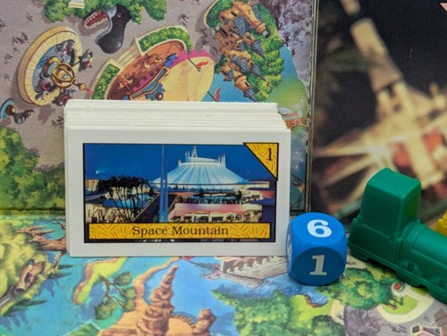 Disneyland Board Game Complete Used 1990 Parker Brothers #0402 (As Is-Box) - Picture 3 of 15