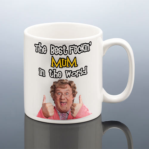MEJOR MAMÁ SEÑORAS TAZA MARRÓN Divertido Día de la Madre Cumpleaños Regalo Mamá Taza Mamá Momia Regalo - Imagen 3 de 4