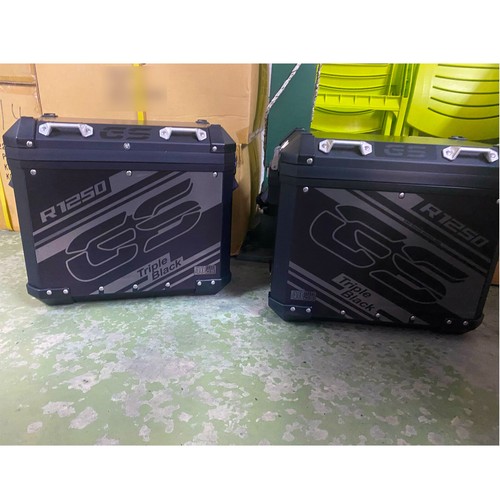 Motorrad Aluminium Gepäckträger Aufkleber Für BMW R1200GS R1250GS ADV Case Decal - Bild 4 von 9