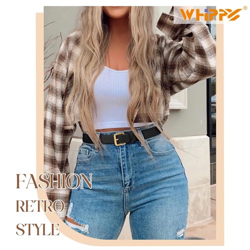WHIPPY Women's Leather Belts for Jeans Pants Casual Ladies Belt Fashion Vinta... - Picture 5 of 7