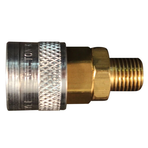Acoplador tipo empuje Milton® 1/4" MNPT M-STYLE®/PAQUETE MINORISTA DE 10 PIEZAS. - Imagen 2 de 3