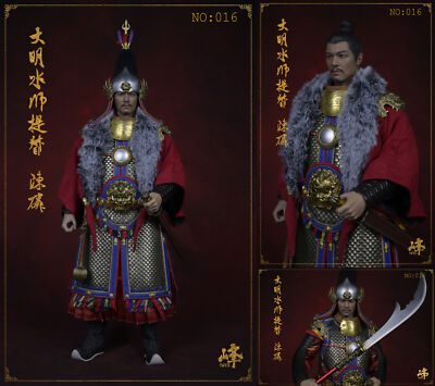 FENG TOYS 1/6 Ming Dynasty Admiral Chen Phosphorus Action Figure Model In Stock