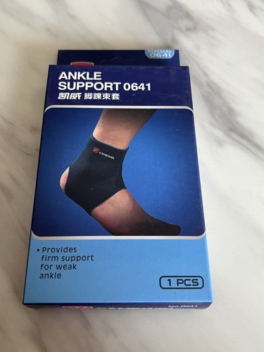 Ankle Support Elastic  New Protection Guard Pain Relief Bandage Sports GYM - Picture 1 of 3