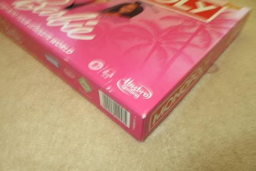 Monopoly Barbie Edition Family Board Game Hasbro Gaming Unopened See Photos - Picture 5 of 7