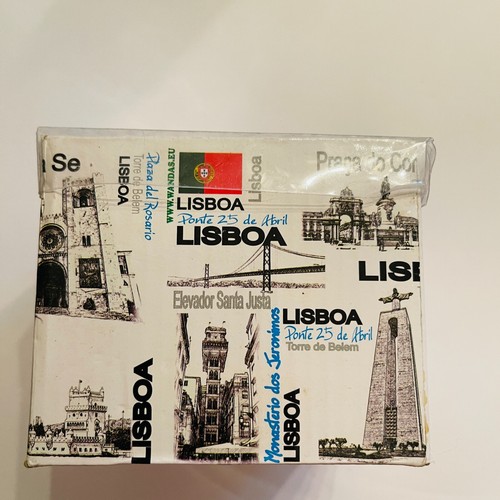 International Wanda's Souvenirs Lisboa Lisboa Taza y Cuchara Espresso Portugal - Imagen 5 de 9