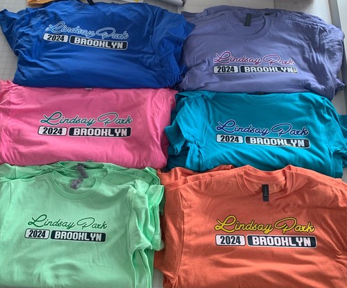 6 CUSTOM PRINTED T-SHIRTS, FRONT & BACK FULL COLOR DESIGN, 100% COTTON, S/SLEEVE - Picture 9 of 15