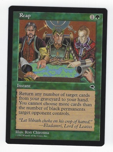 Reap MTG: Tempest Uncommon - Picture 1 of 2