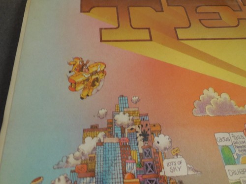 Vtg RARE HALLMARK POSTER TEXAS STATE OF MIND" CARTOON POSTER MAP ILLUSTRATED - Picture 15 of 16