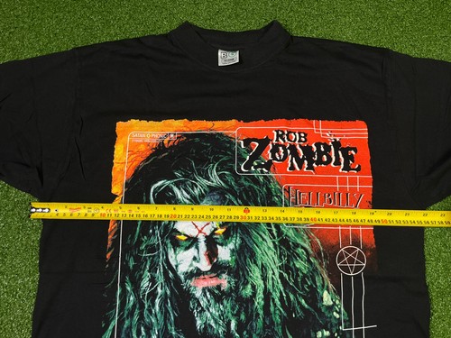 Vintage Rob Zombie HELLBILLY DELUXE T-Shirt 90er doppelseitig sehr guter Zustand - XL - Bild 6 von 7