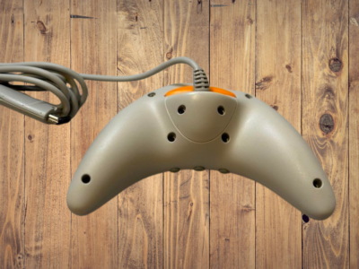バンダイ pippin@WORLD @マーク黒コントローラー Bandai Pippin Black Applejack Controller - Consolevariations