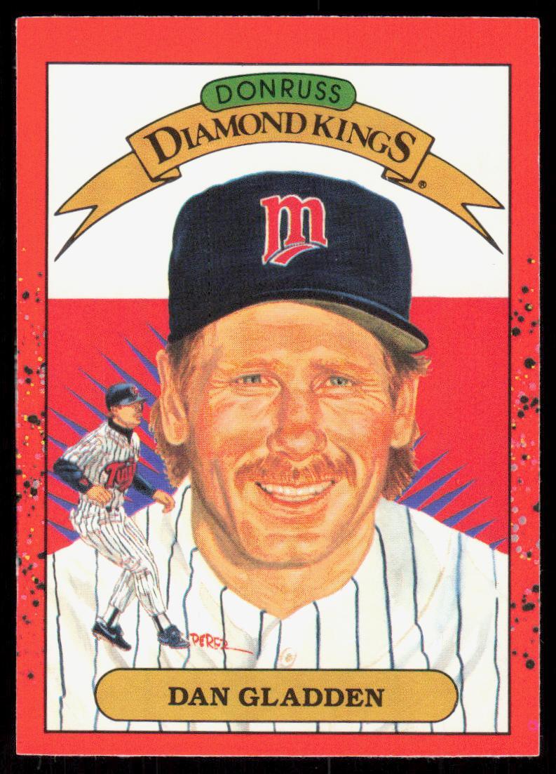 1990 Donruss 22 Dan Gladden Minnesota Twins