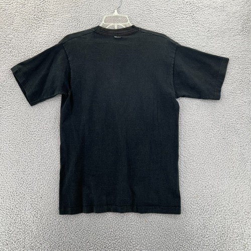 T-shirt nera punto singolo promo film Jurassic Park vintage anni 90 LEGGI - Foto 3 di 18