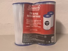 2 Pack Coleman Type IV/Type B Pool Filter Pump Replacement CartridgesDESCRIPTION
