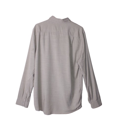 BYLT Shirt Mens L Large Latte Paloma 2.0 Long Sleeve Button Up Premium Basics - Picture 3 of 17