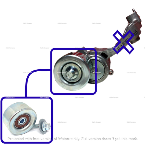 16620-31031 for 2016 Lexus RC200t Belt Tensioner Assembly Idler Pulley - Picture 11 of 18