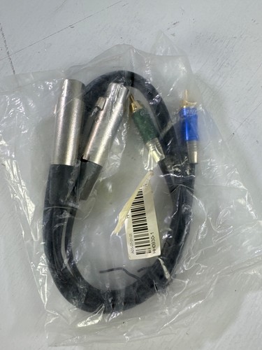 Seismic Audio HH0930-1 Dual XLR To Dual RCA Audio Cable Adapter - 3 Feet #c - Picture 3 of 3