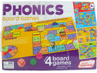Phonics Board Games Set Ages 4+, Language Skills, Begin End Sounds, Pre K-K, NEW