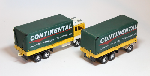 Matchbox Lesney Super Kings K21 Ford camion transcontinentale e rimorchio - Foto 3 di 3