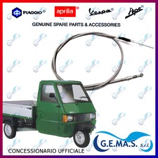 Trasmissione filo freno mano anteriore Piaggio APE 602 703 benzina diesel 189752