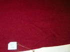 Red Tweed Chenille Upholstery Fabric 1 Yard R689