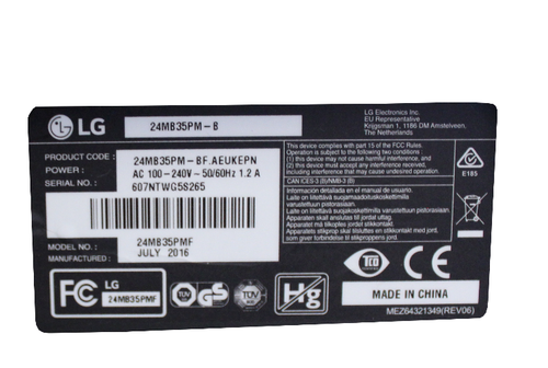 LG 24MB35PM-B Monitor 23,8 Zoll Bildschirm 1920 x 1080 Schwarz DVI VGA - Bild 7 von 7